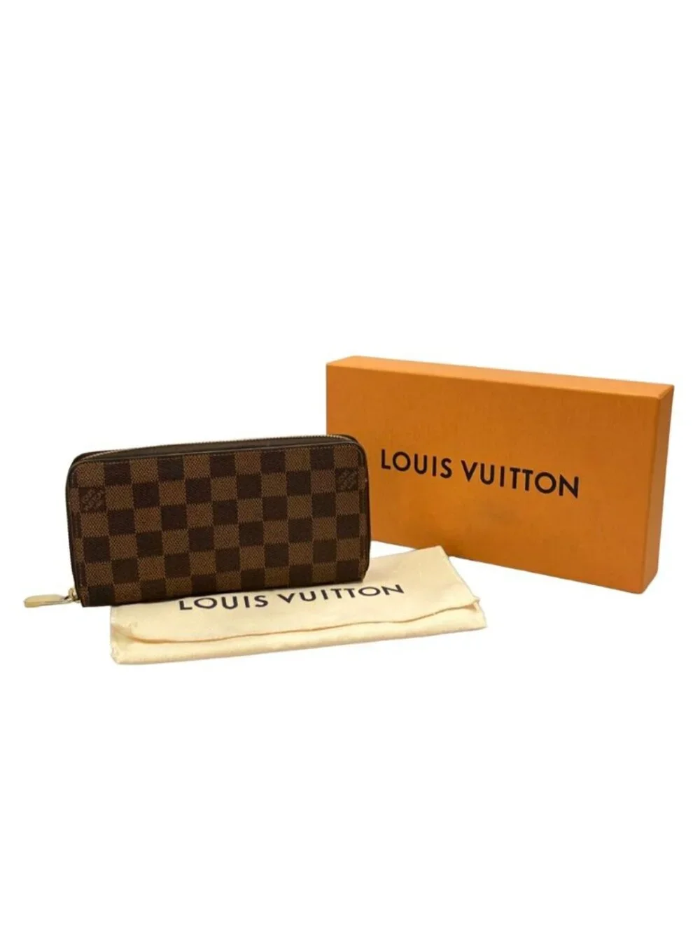 Louis Vuitton Zip Around Wallet Zippy Damier Ebene